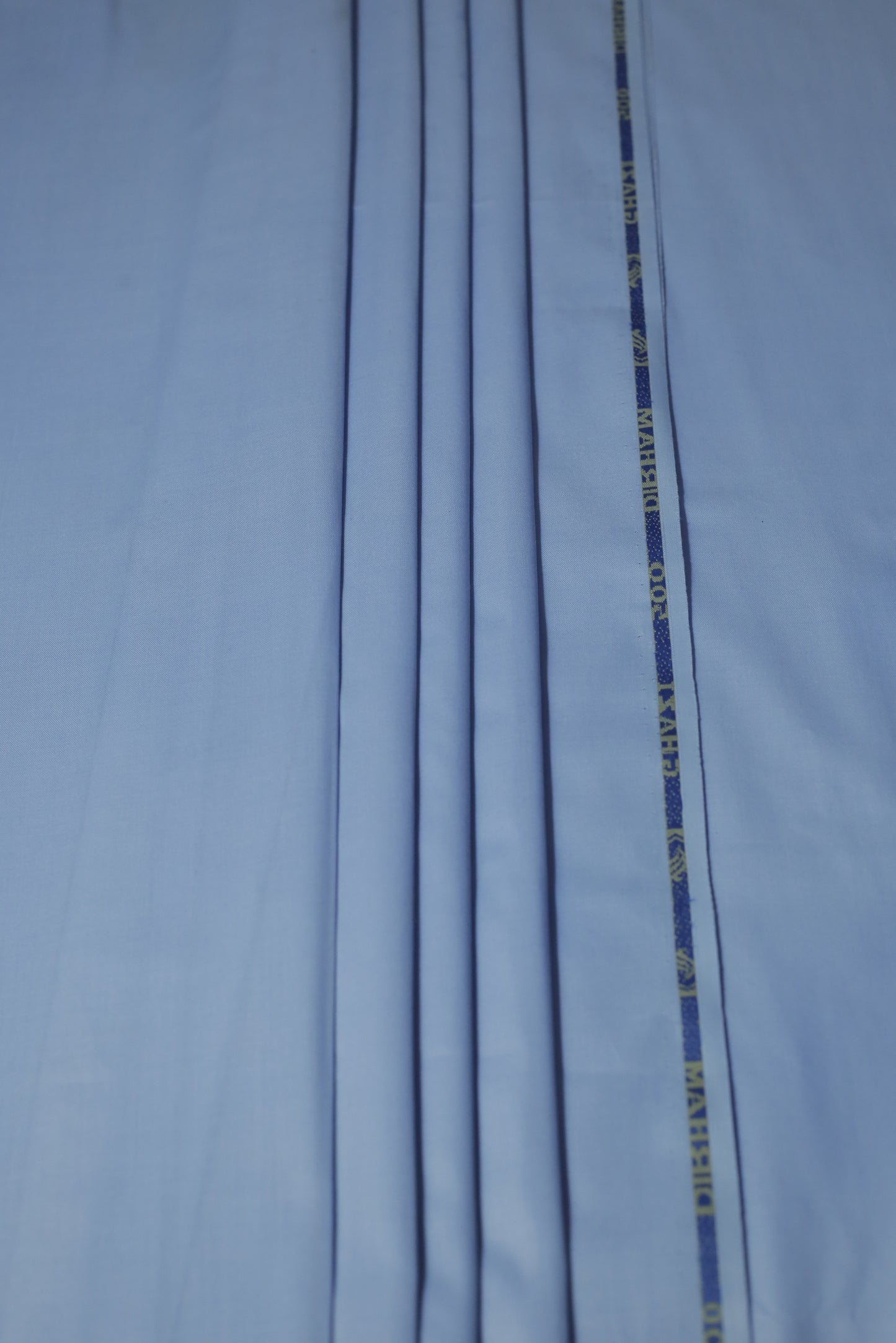 Sky Blue Cotton-Polyester Unstitched Suit – 250 | Sahab Jee