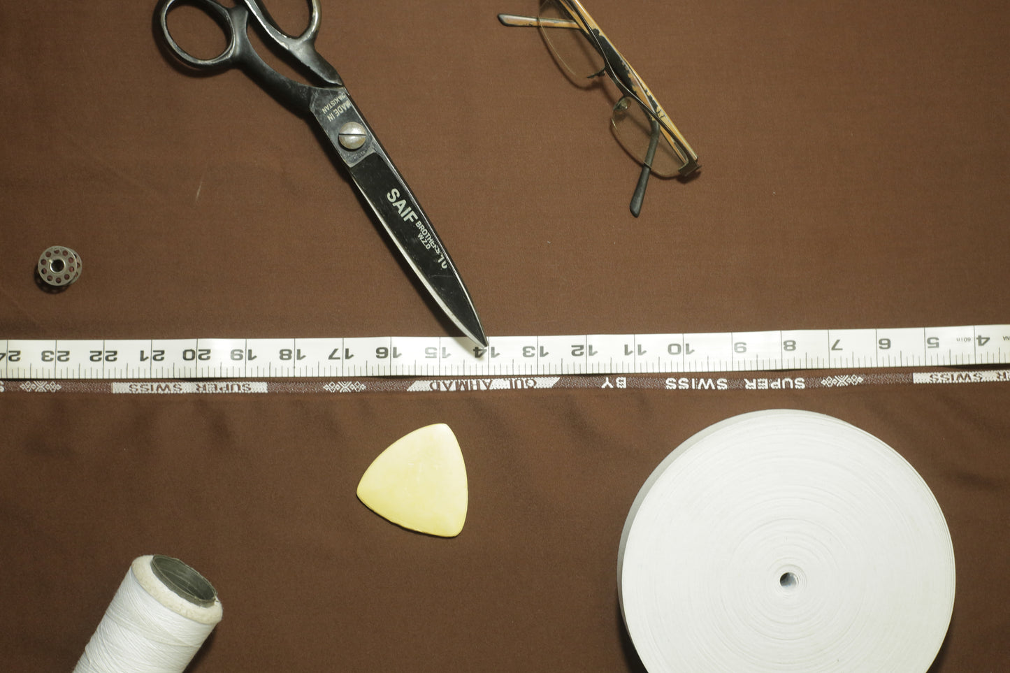 Dark Brown Washing Wear Unstitched Suit – 250 GSM | Sahab Jee