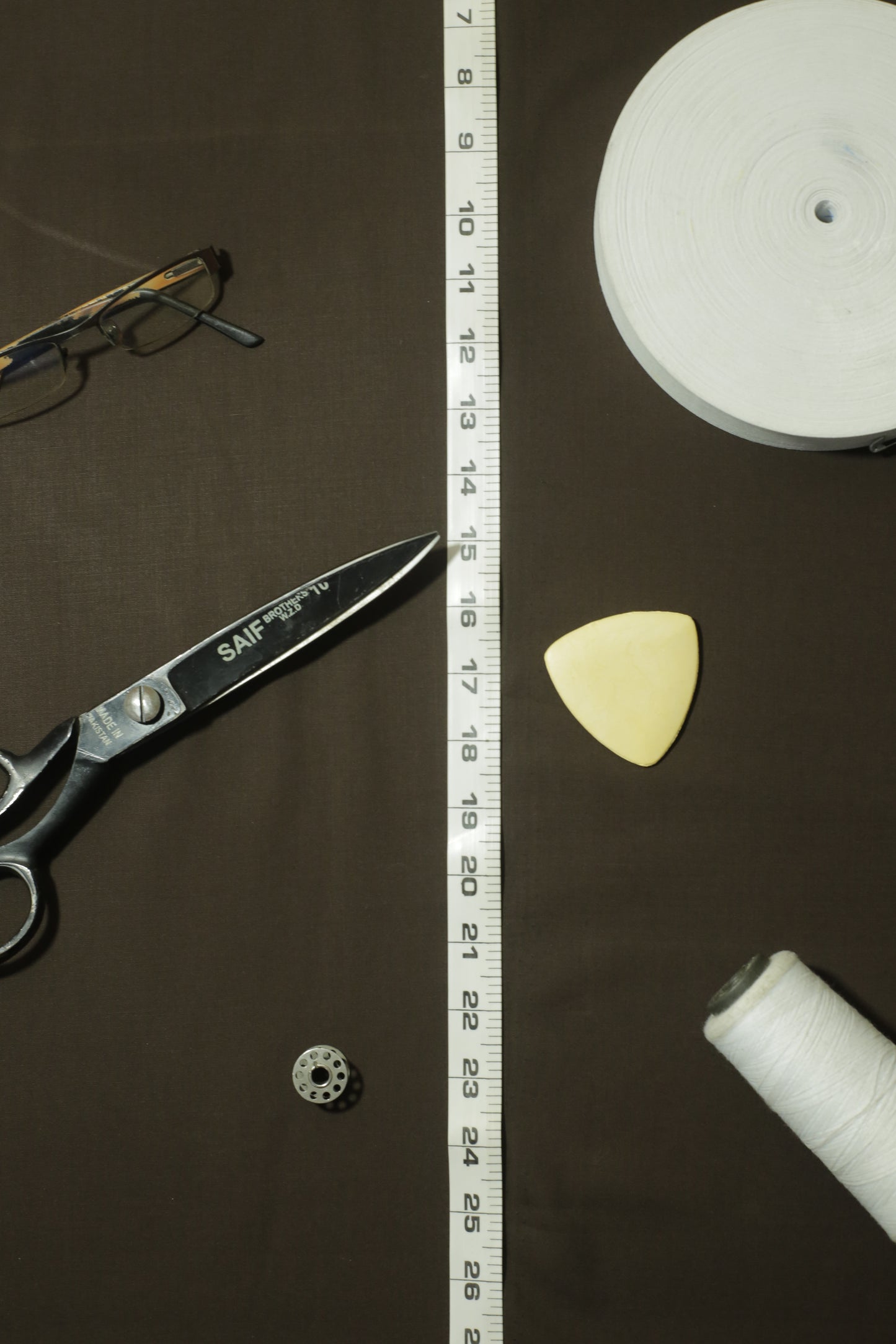 Chocolate Brown Washing Wear Unstitched Suit – 410 GSM | Sahab Jee