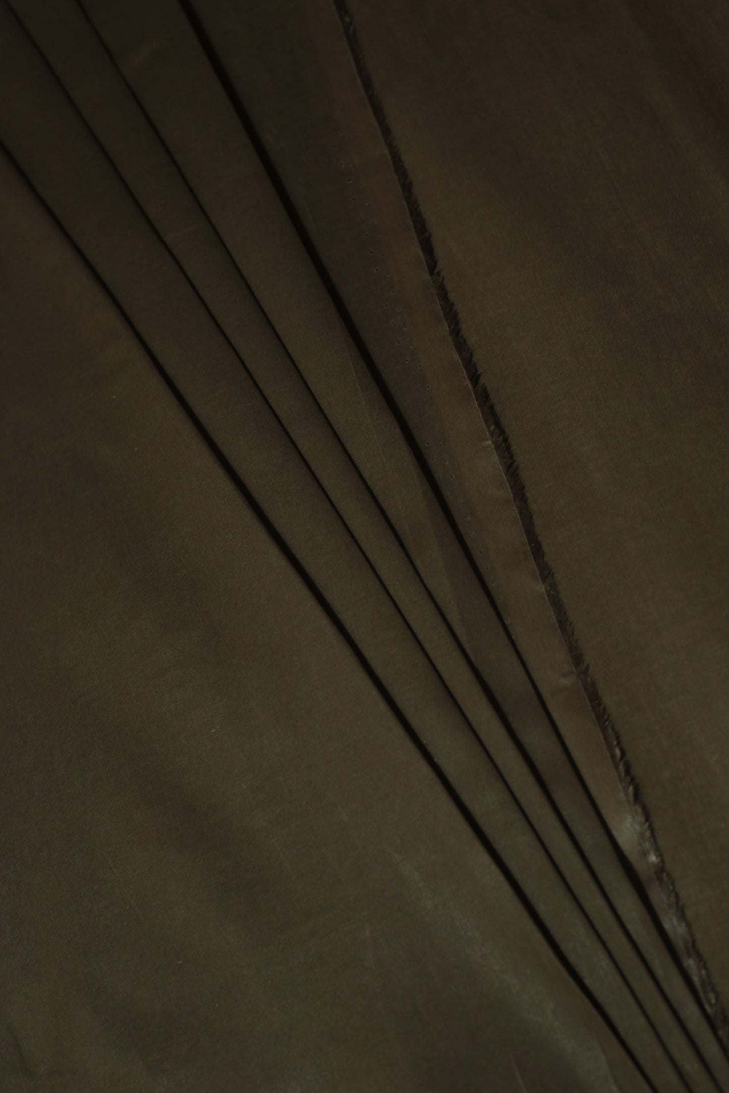 Dark Brown Cotton Unstitched Suit – 385 | Sahab Jee