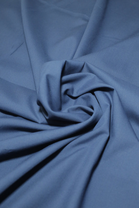 Navy Blue Washing Wear Unstitched Suit – 335 GSM | Sahab Jee