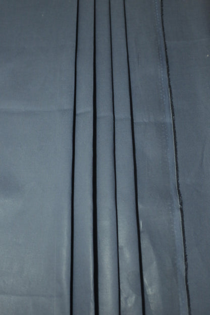 Dark Blue Cotton Unstitched Suit – 385 GSM | Sahab Jee