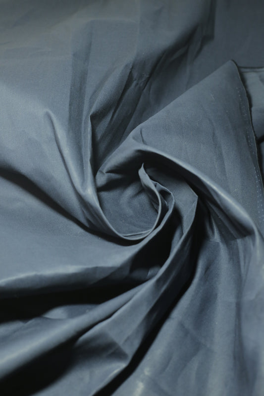 Dark Blue Cotton Unstitched Suit – 385 GSM | Sahab Jee