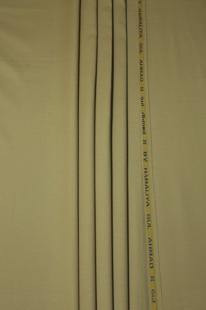 Off White Boshki Unstitched Suit – 400 GSM | Sahab Jee