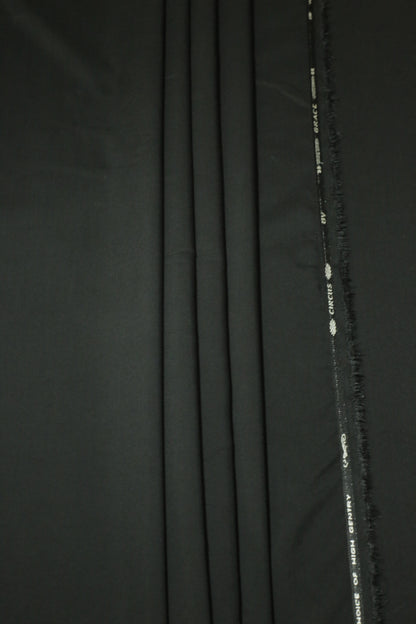 Grace Black Washing Wear Unstitched Suit – 470 GSM | Sahab Jee