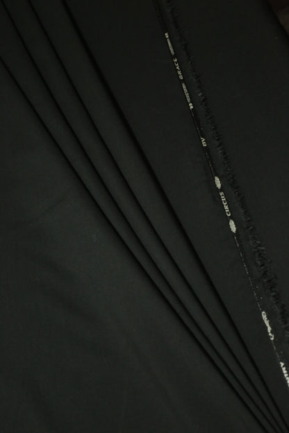 Grace Black Washing Wear Unstitched Suit – 470 GSM | Sahab Jee