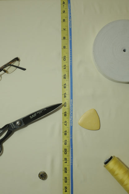 Off White Boshki Unstitched Suit – 400 GSM | Sahab Jee