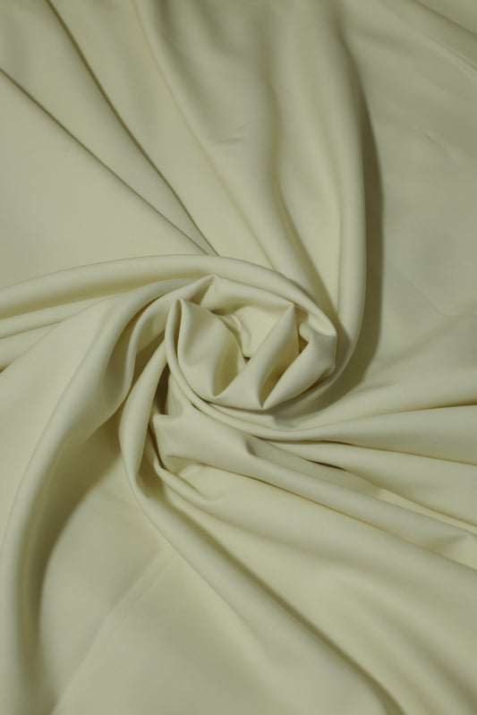 Off White Boshki Unstitched Suit – 400 GSM | Sahab Jee