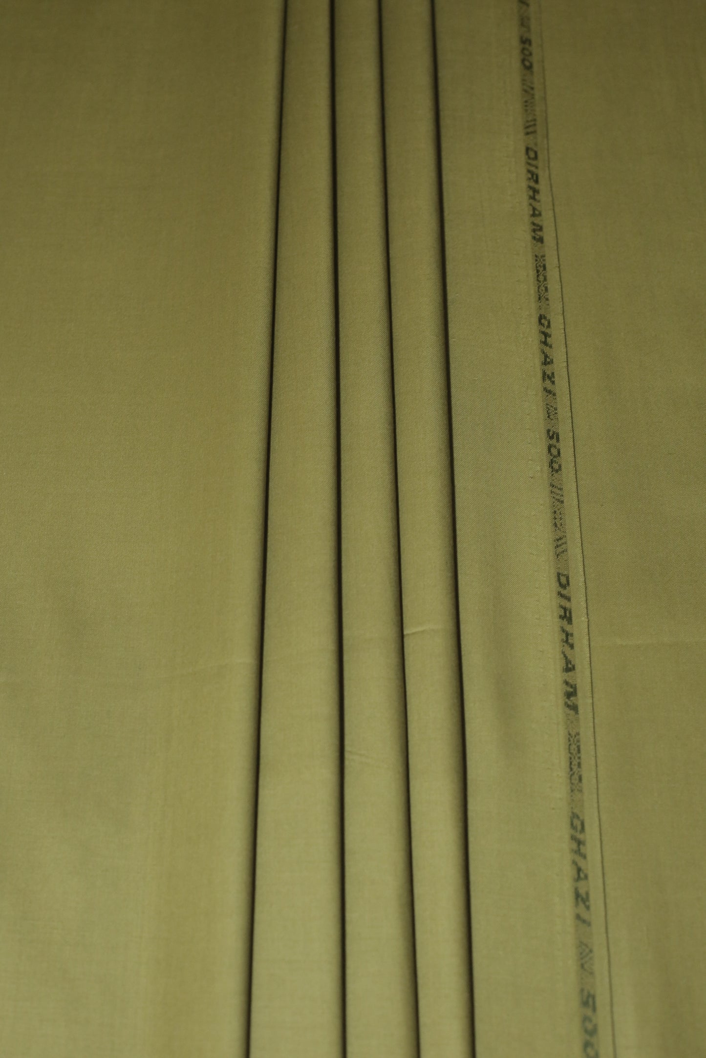 Camel Brown Cotton-Polyester Unstitched Suit | Sahab Jee