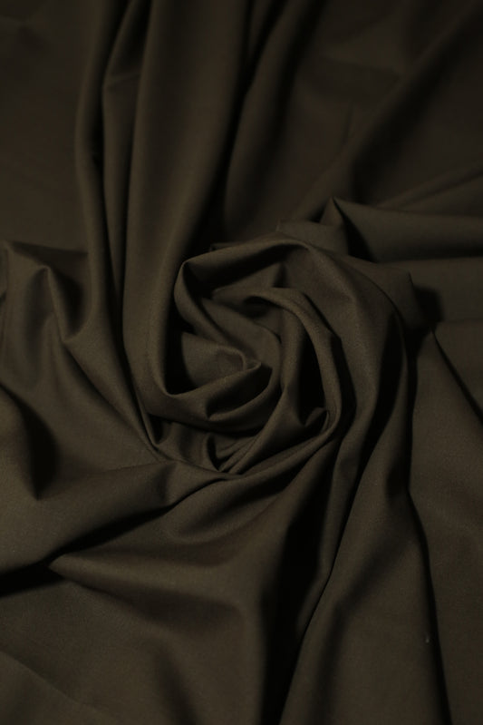 Chocolate Brown Washing Wear Unstitched Suit – 410 GSM | Sahab Jee