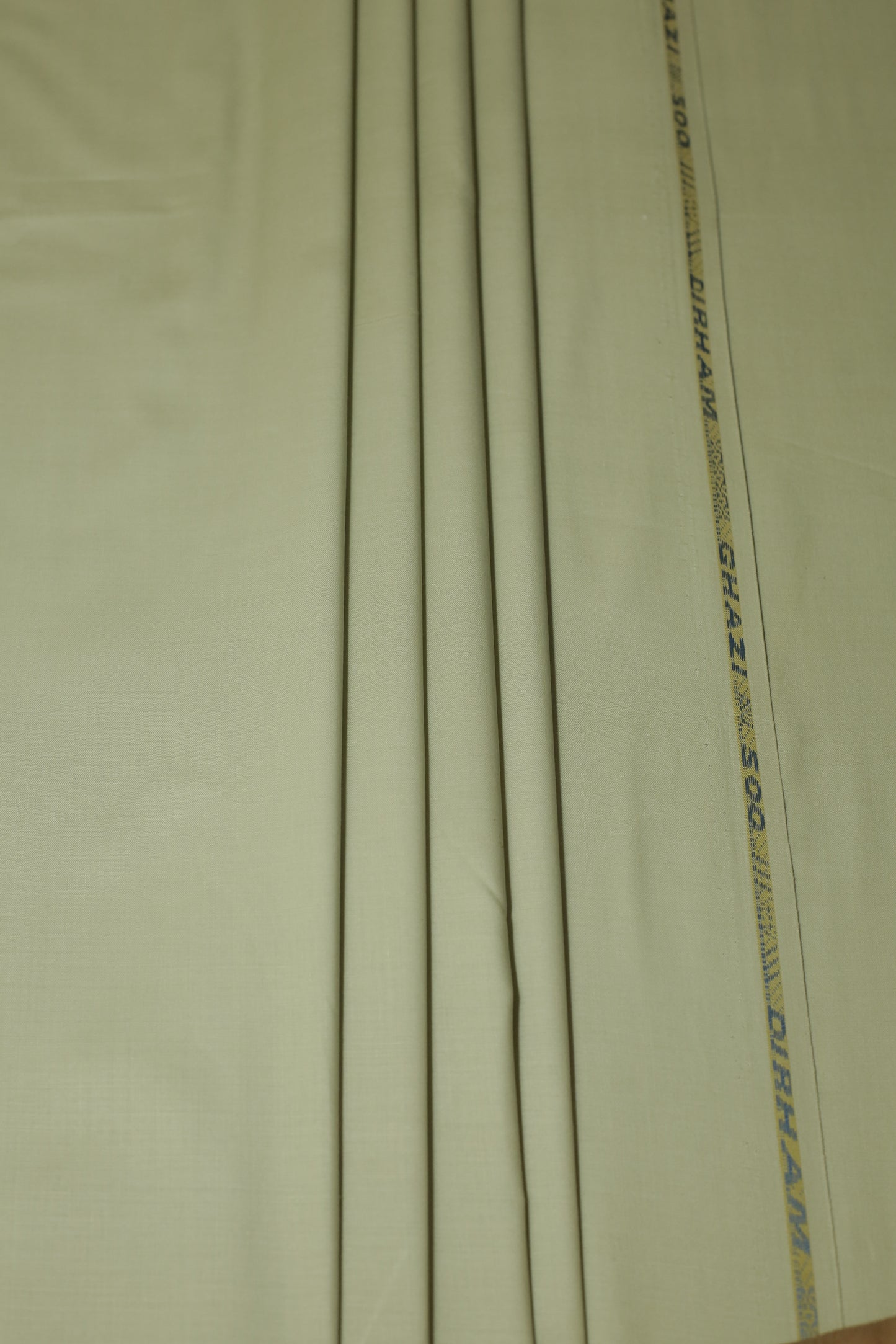 Olive Beige Cotton-Unstitched Suit – 245 | Sahab Jee