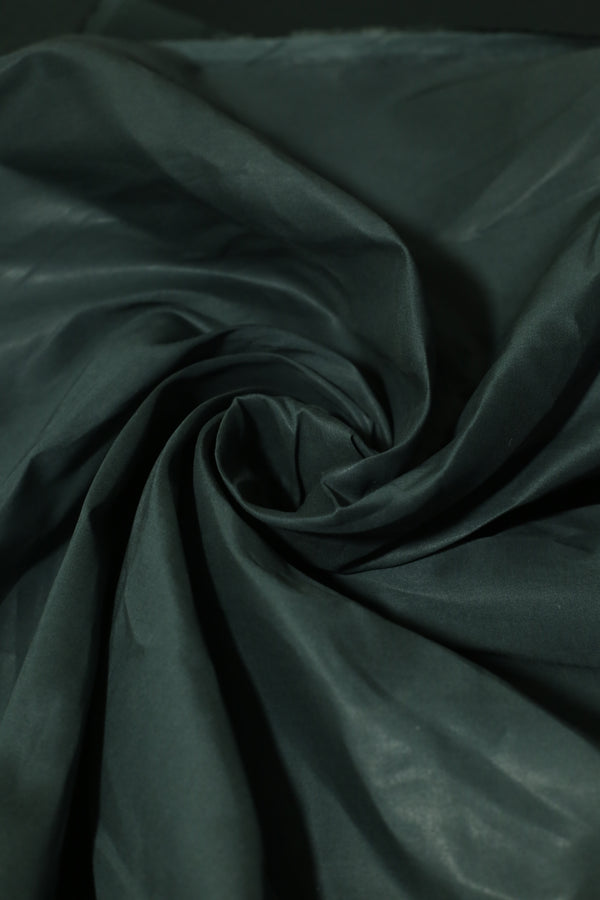 Dark Green Cotton & Polyester Unstitched Suit – 385| Sahab Jee