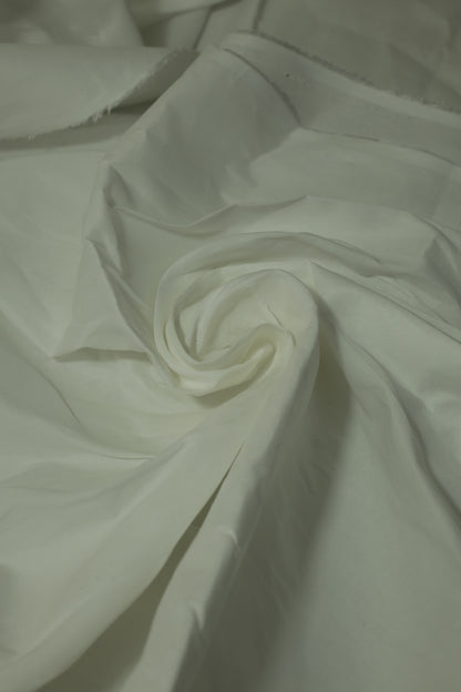 Pure White Cotton Unstitched Suit – 385 | Sahab Jee