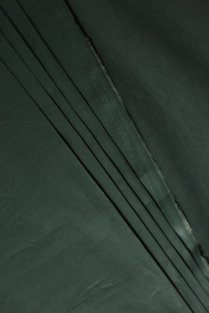 Dark Green Cotton Unstitched Suit – 385 GSM | Sahab Jee